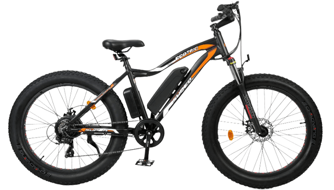 ECOTRIC Electric Bike Fat Tire Adults 500W Bicycle 26 Ebike